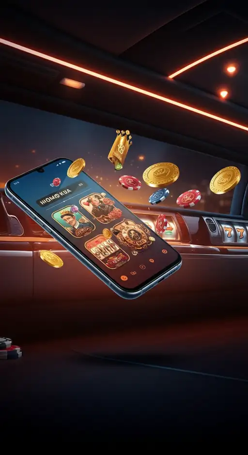 Interface élégante du Donbet Casino présentant une sélection de jeux et le bonus de bienvenue avec des graphismes raffinés